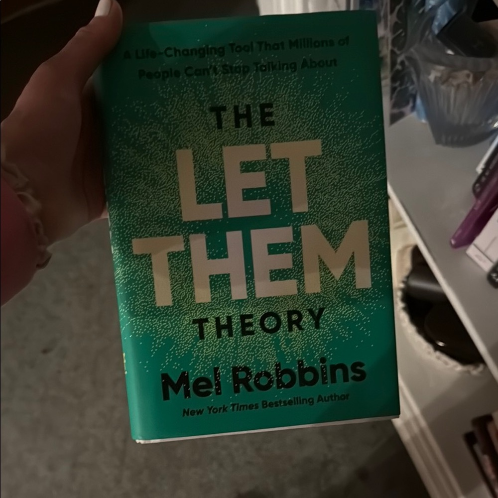 The Let Them Theory by Mel Robbins - Teal Hardcover